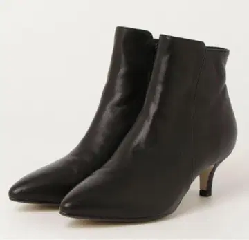 언타이틀 UNTITLED 숏부츠 양가죽 블랙