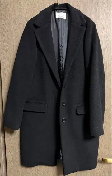 LADY LUCK LUCA 블랙 롱 코트