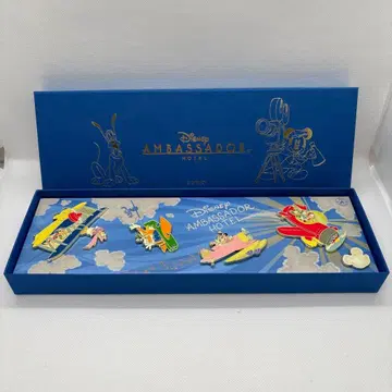 디즈니 앰버서더 호텔 숙박자 한정 핀 배지 세트
