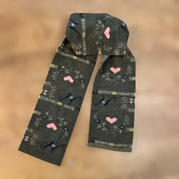 ANTIPAST 앤티파스트 브라운 계열 머플러 스톨 하트