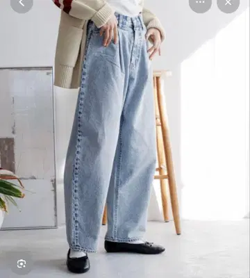 로리즈팜 CONE 커브 데님