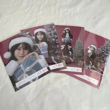 사쿠라자카46 야마시타 시즈키 2025년 산타 의상 브로마이드