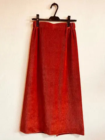 코듀로이 이지 스커트