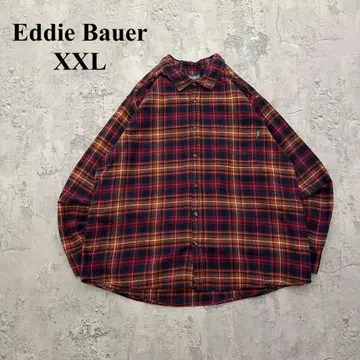 [ Eddie Bauer ] 에디 바우어 ( XXL ) 플란넬 셔츠*체크