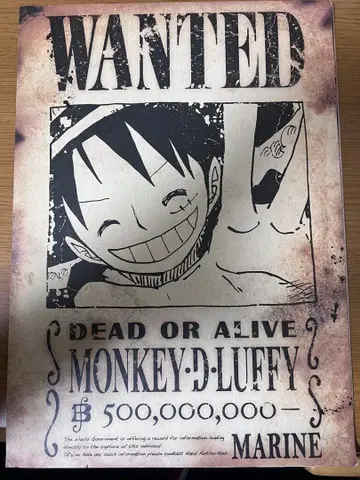 원피스 현상금 포스터 세트