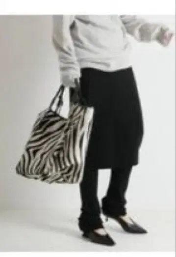 FRAMeWORK 레깅스 부착 스커트