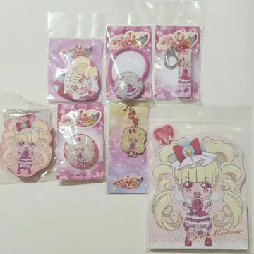 [레어] 프리큐어 큐어 마셰리 하트 캔뱃지 외