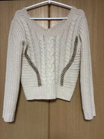 [ d.i.a ] SONGEURd.i.a 슬림 아이보리 니트탑