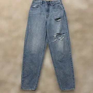 LEVI'S PREMIUM 데미지 가공 하이웨스트 청바지