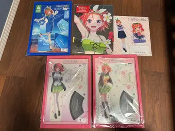 5등분의 신부 BIG 아크릴 스탠드 세트 네잎 니노