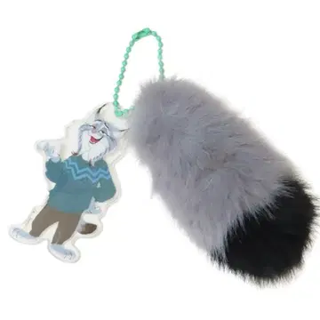 영화 주토피아2 파우버트 꼬리 달린 아크릴 키링 야마다 료스케