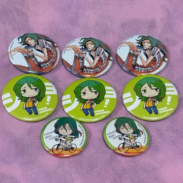 겁쟁이 페달 마키시마 유스케 캔뱃지 8개 세트