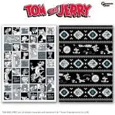 톰과 제리 흑백 디자인 담요