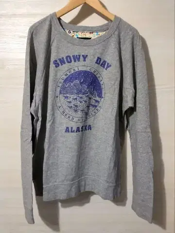 츠모리치사토 TSUMORI CHISATO 맨투맨 2 그레이 일본제