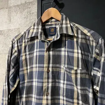 90s TransPosition 트랜스포지션 헤비 플란넬 셔츠 M