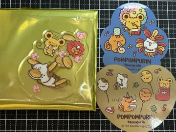 폼폼푸딩 팀푸딩 BIG 아크릴 스탠드 아크릴 스탠드 스티커