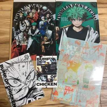 히로아카 최강 점프 신십걸 CD 특전 클리어 파일 엽서 미도리야