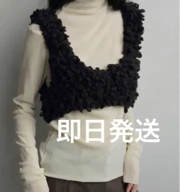 새상품  Loop Knit Vest