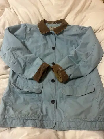 L.L.Bean 헌팅 재킷 필드 코트 스카이블루 L 90s