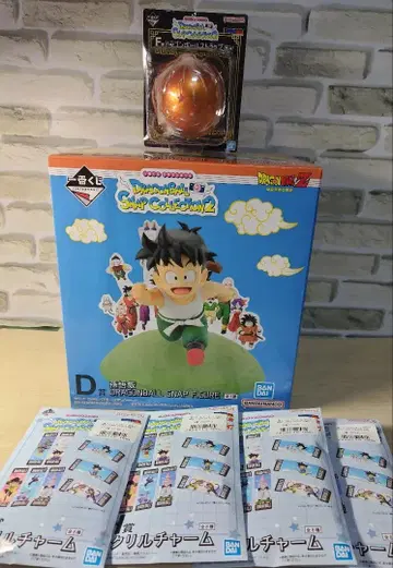 제일복권 드래곤볼 스냅 컬렉션2 D상 손오반 피규어 외