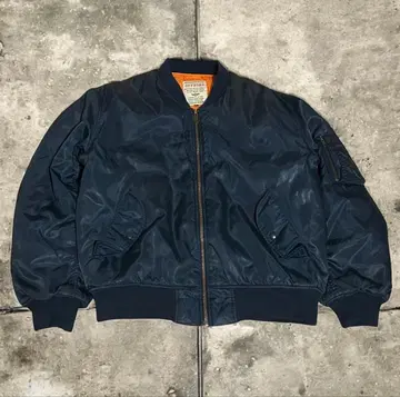 OFFROAD MA-1 플라이트 자켓 L 네이비 충전솜