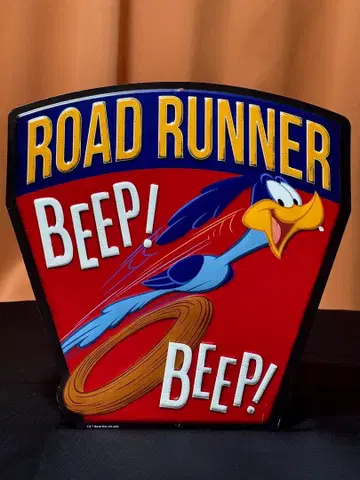 로드 러너 양철 간판(WB)