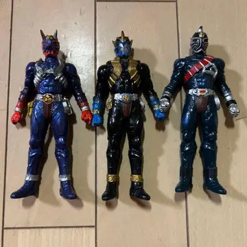 가면라이더 가동 피규어 3체 세트