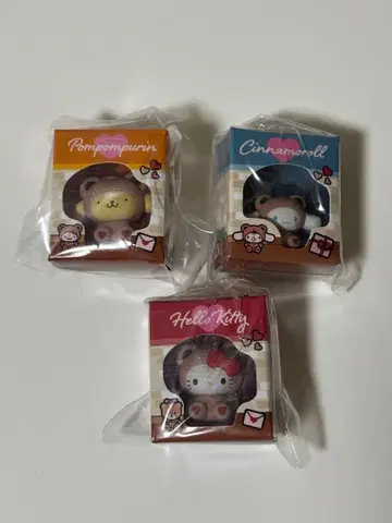 산리오 미니어처 패키지 컬렉션 키티 시나몬 폼폼푸린