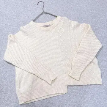 저널 스탠다드 도킹 풀오버 아이보리 프리 사이즈 울