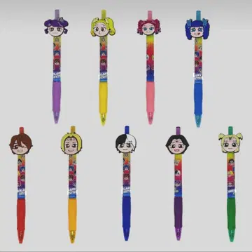하라주쿠 페스티벌 러버 마스코트 포함 볼펜 전 9종 모리 판타지