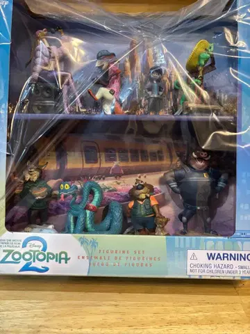 주토피아 2 피규어 세트 파우버트 zootopia2