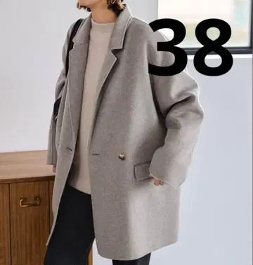 새상품 FRAMeWORK 해밀턴 리버 테일러드 코트 그레이A