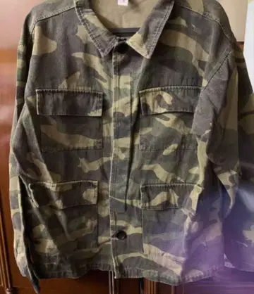 카모 패턴 코튼 자켓 4 포켓