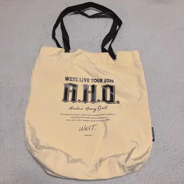 WEST. 2025 A.H.O 아호부쿠로 토트백