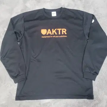 AKTR 아크터 롱T 블랙 새상품급