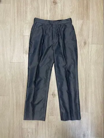 agnes b. homme PARIS 코튼 그레이 슬랙스