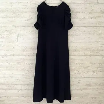 컬 파워 크레인 5부 소매 원피스 [ M ] 파워숄더 고급 졸업식 일본제