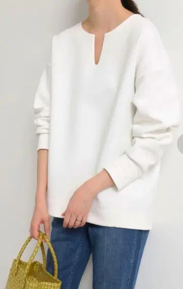 SLOBE IENA 슬로브 이에나 종이상자 코쿤 풀오버