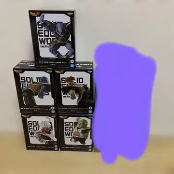 드래곤볼 기뉴 특전대 5체 세트