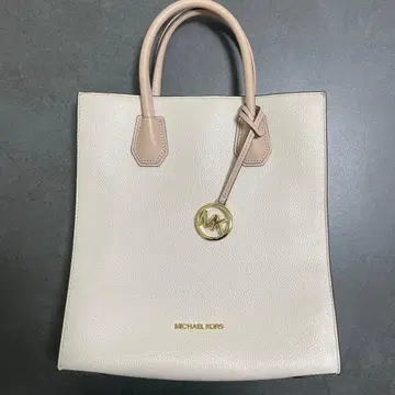 MICHAEL KORS 화이트 토트백
