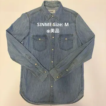 컨디션 최상 SINME 셔츠 [ Size: M ] 데님 웨스턴