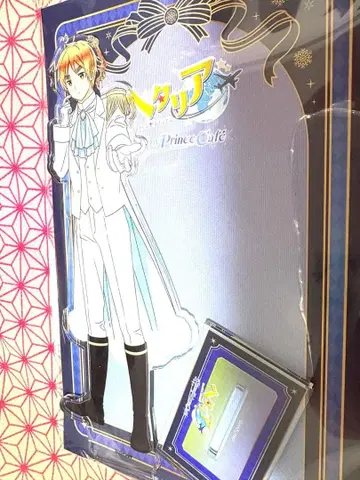 미사용 미개봉 헤타리아 아크릴 스탠드 영국 아모카페 Snow Prince