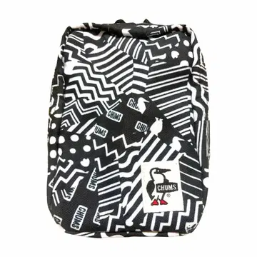 [ 미사용 새상품 ] 참스 리사이클 스탠딩 파우치 블랙