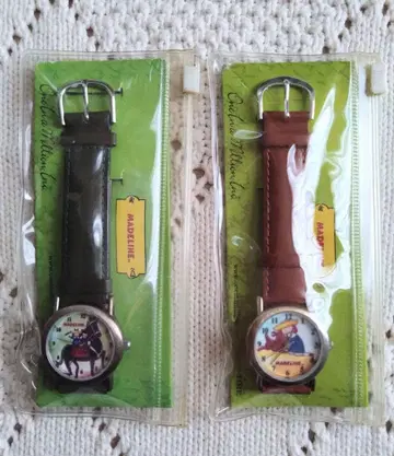 레어! 마들렌느 양 손목시계 2개 세트 워치 그림책 캐릭터