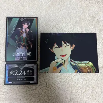 렌조트 Overture 니지산지 BluRay 특전 사진 티켓