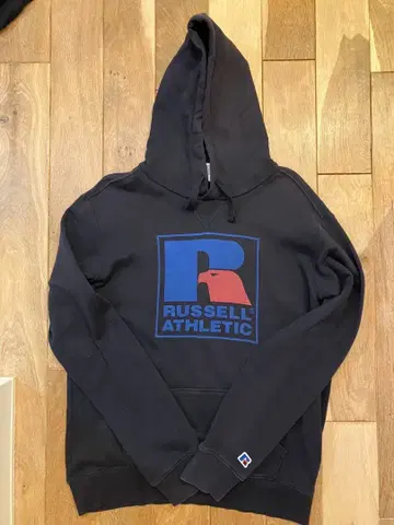러셀 애슬레틱 블랙 XL 후드티