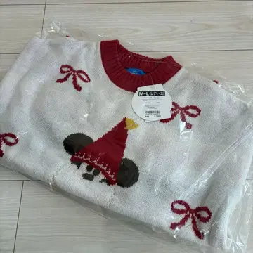 새상품 릴린링 스웨터 크리스마스 2025 디즈니랜드