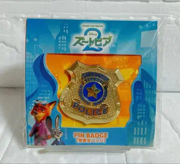 당일 발송 주토피아2 경찰관 배지 주디 닉 핀 배지