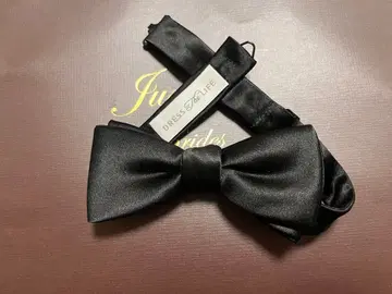 DRESS FOR LIFE 블랙 나비 넥타이