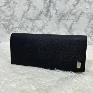 [ 미사용 ] 던힐 Sidecar 장지갑 다크 브라운